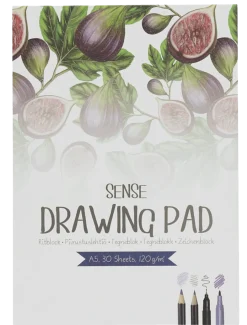 Sense tegneblokk 120 g, 30 ark