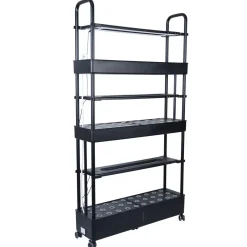 Sett for hydroponisk dyrking med 90 plugger, 3 etasjer