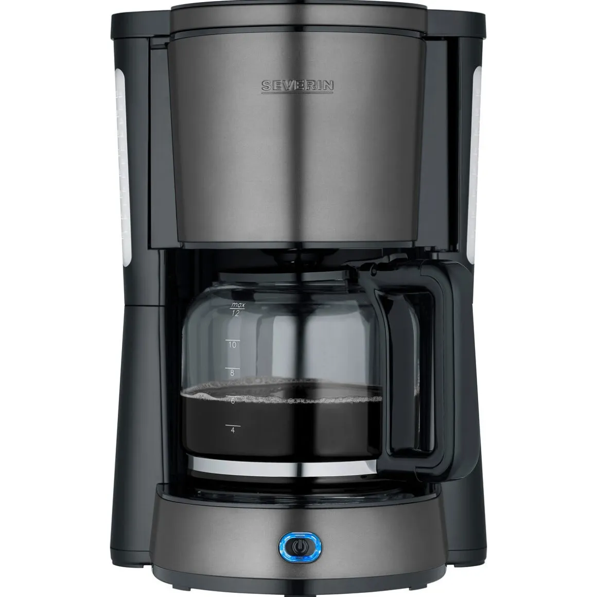 Severin KA 9340 kaffetrakter 10 kopper, svart