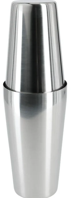 Shaker drink og cocktail i rustfritt stål, 55 cl og 75 cl