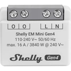 Shelly EM Mini Gen4 smart energimåler med wifi