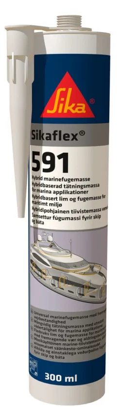 Sikaflex 591 fugemasse utendørs, 300 ml