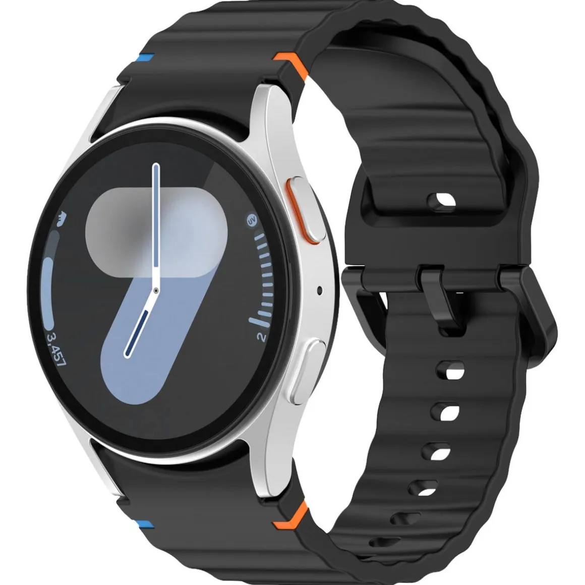 Silikonarmbånd for Samsung Galaxy Watch 4, 5, 6, 7