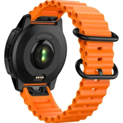 Silikonreim til Garmin aktivitetsklokke Fenix 7, 22 mm