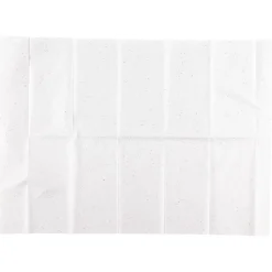 Silkepapir hvitt skimrende 70x50 cm, 5-pakning