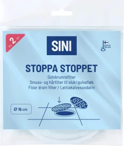 Sini Stoppa Stoppet slukfilter 15 cm