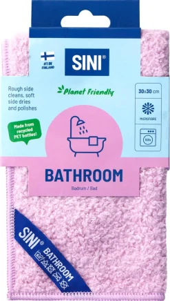 Sini mikrofiberklut for bad 30 x 30 cm, 1-pakning