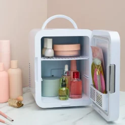 Skincare fridge minikjøleskap for sminke og hudpleie, 5 l