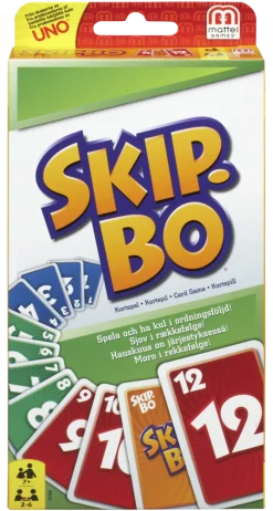 Skip-Bo kortspill Mattel, fra 7 år