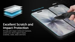 Skjermbeskytter i herdet glass iPhone 17 Pro