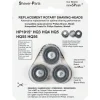 Skjærehode HQ3/4/5/55/56 til barbermaskiner fra Philips, 3-pakning
