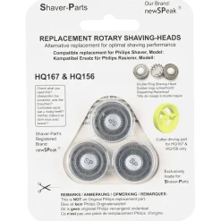 Skjærehode HQ156/HQ167 til Philips barbermaskin, 3-pakning