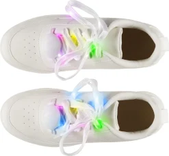 Skolisser med blinkende LED, 2-pakning