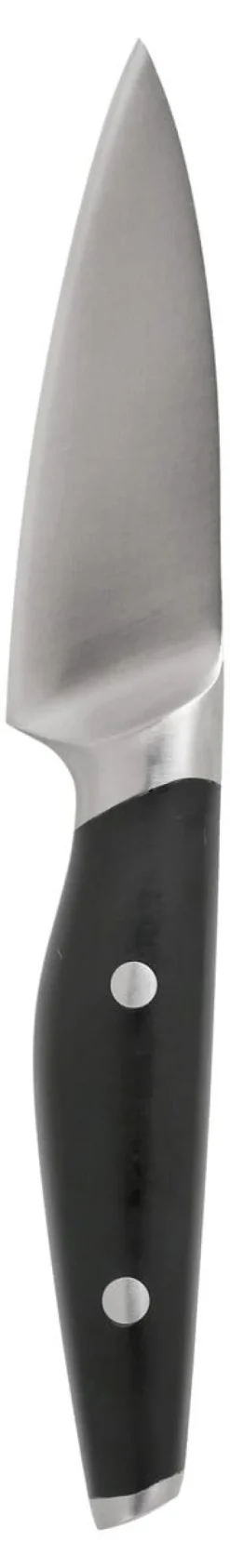 Skrellekniv 12 cm, svart