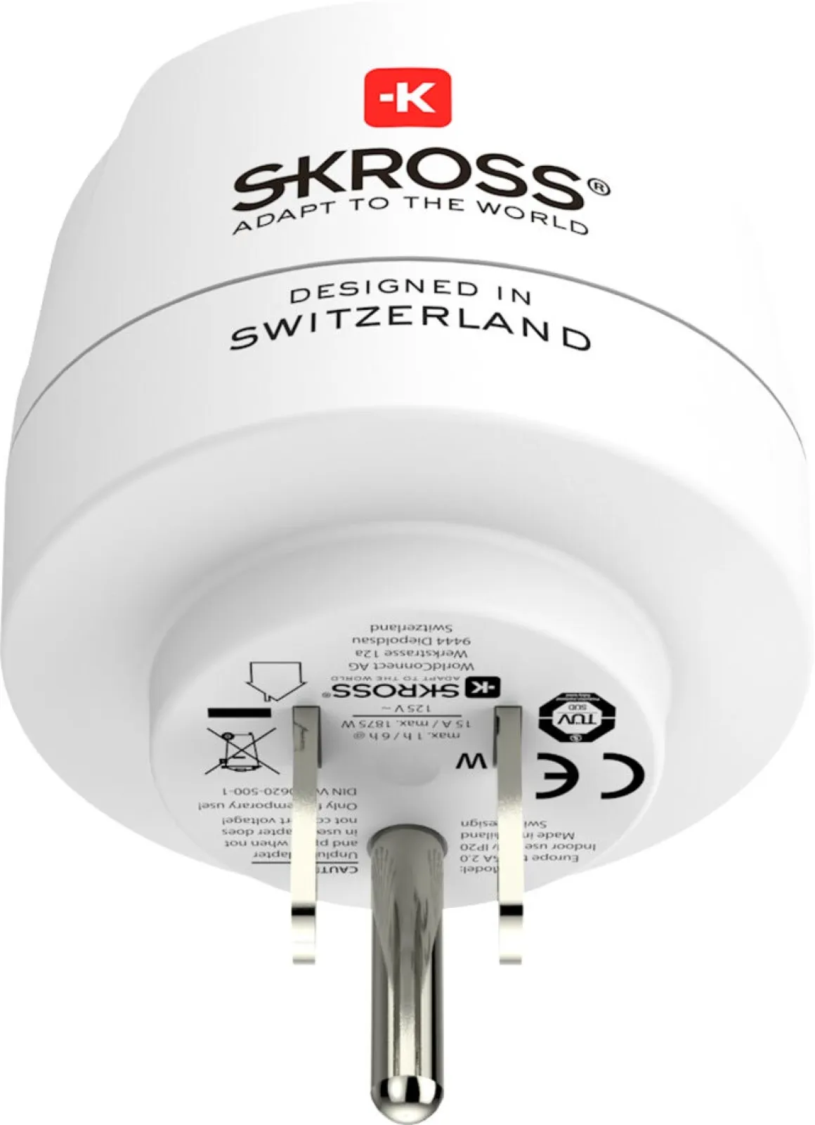 SKROSS Europe to USA reiseadapter