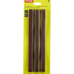 Slipebånd til Ryobi R18PF-0 fingersliper, 13x457 mm, 3-pakning