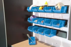 Små plastbokser til Cocraft oppbevaringsskinne, 5-pakning