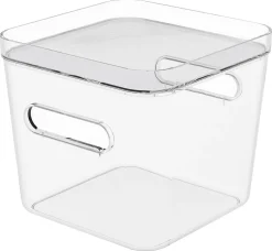 SmartStore Compact Square oppbevaringsboks plast, gjennomsiktig