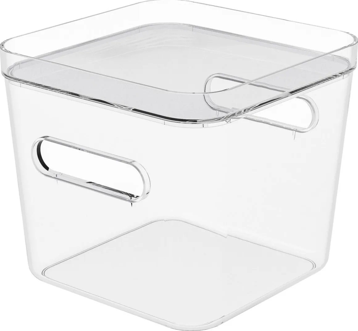 SmartStore Compact Square oppbevaringsboks plast, gjennomsiktig