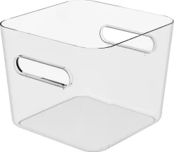 SmartStore Compact Square oppbevaringsboks plast, gjennomsiktig