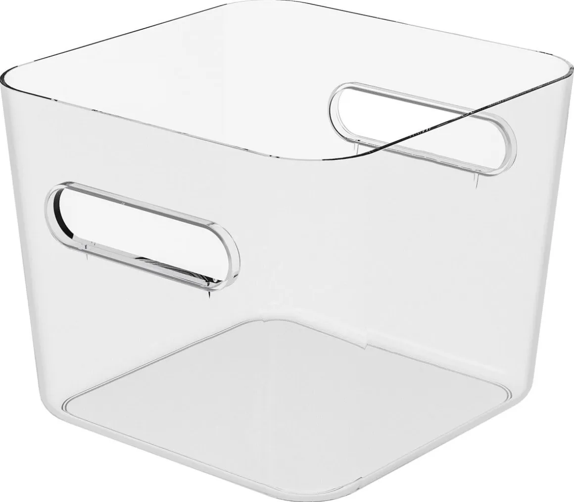 SmartStore Compact Square oppbevaringsboks plast, gjennomsiktig