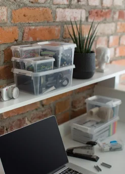 SmartStore Home oppbevaringsboks med lokk