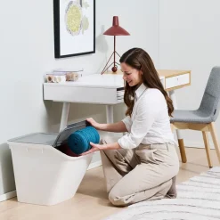 SmartStore Collect Stack-it sorteringsbeholder med lokk