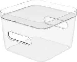 SmartStore Compact Square oppbevaringsboks plast, gjennomsiktig