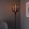 Smokey dekorpære E27, magnetisk filament, 25 cm