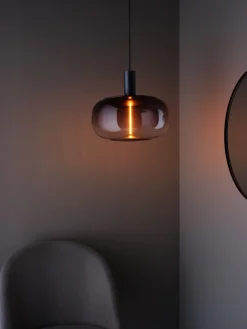 Smokey LED-pære E27, magnetisk filament, 30 cm