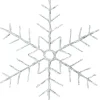 Snøkrystall LED for vindu, 40 cm