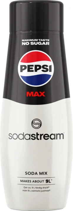 SodaStream Pepsi Max smakskonsentrat, 440 ml