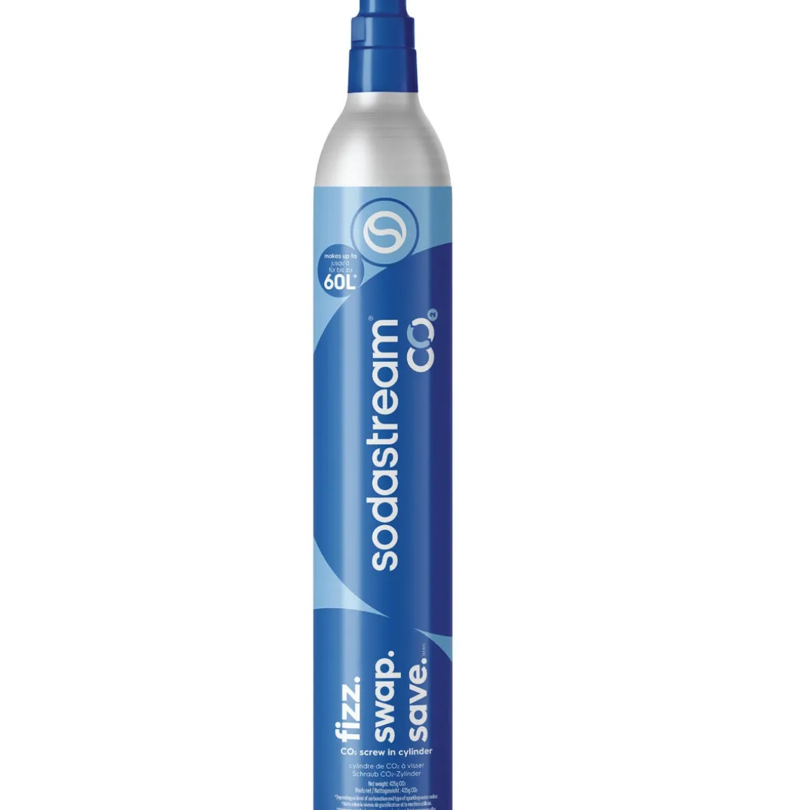 SodaStream kullsyrepatron for innbytte, 60 liter