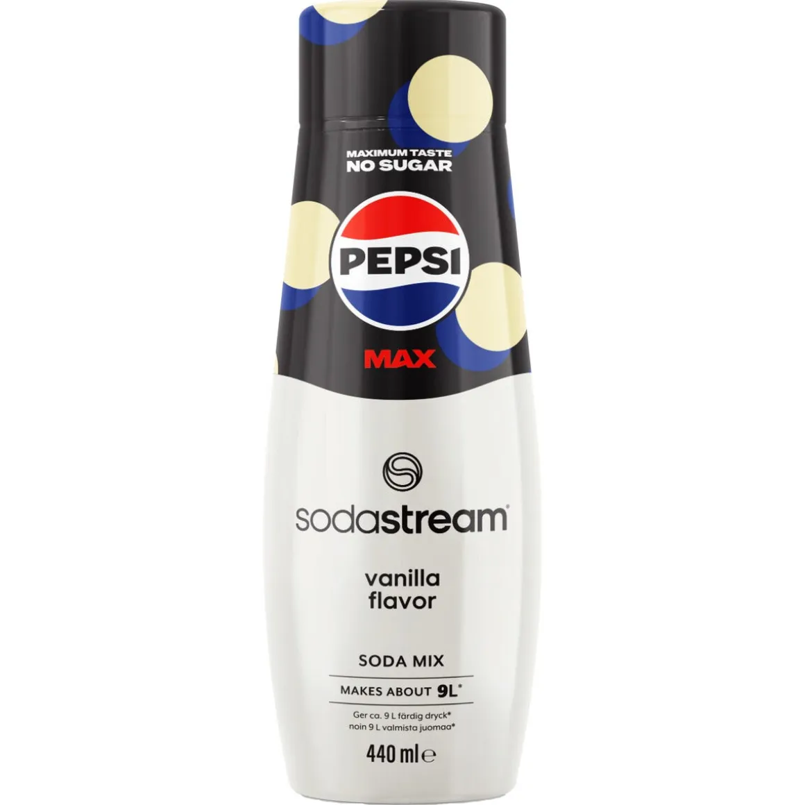 SodaStream Pepsi Max Vanilla, 440 ml