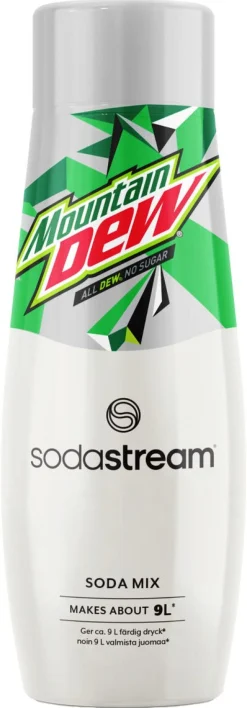 SodaStream Pepsi Mountain Dew Diet, smakskonsentrat, 440 ml