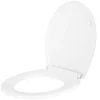 Softclose toalettsete universal plast, hvit