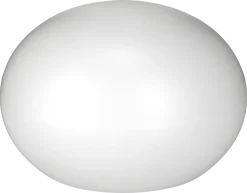 Solcelleball hvit akryl