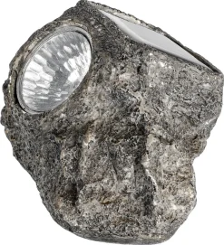 Solcellebelysning stein 9,5 cm
