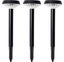 Solcellelampe pullert 3-pakning