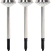 Solcellelampe pullert 3-pakning