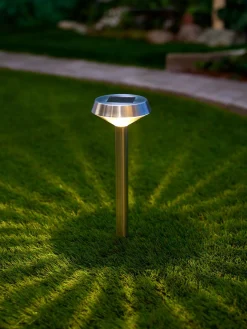 Solcellelampe pullert 3-pakning