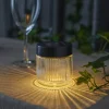 Solcellelykt glass Northlight, 8 cm