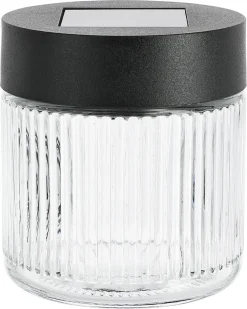Solcellelykt glass Northlight, 8 cm