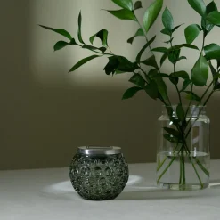 Solcellelykt glass boblemønster