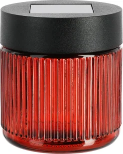 Solcellelykt glass Northlight, 8 cm