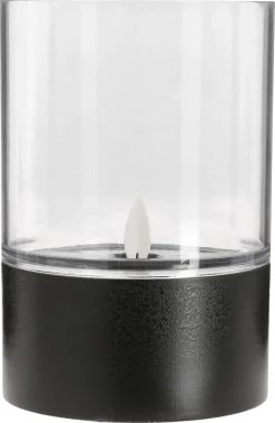 Solcellelykt sylinder 9 cm