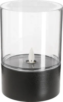Solcellelykt sylinder 9 cm
