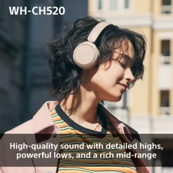 Sony WH-CH520 trådløse on ear hodetelefoner