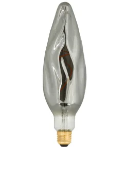 Sotet dimbar E27 LED-pære, ekstra varmhvitt lys
