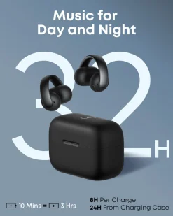 Soundcore AeroClip open ear, clip on-ørepropper